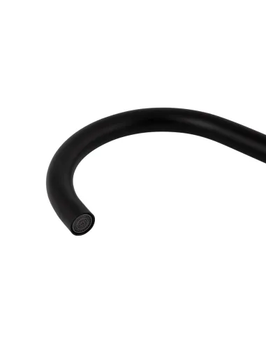 Смеситель для кухни Brinex Pure 015F BRIPUR015FBLM Black Matt черный