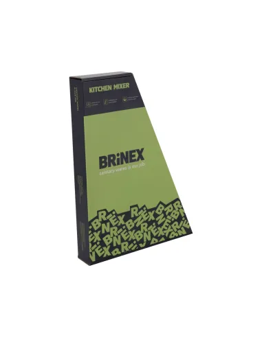 Змішувач для кухні Brinex Pure 015F BRIPUR015FBLM Black Matt чорний