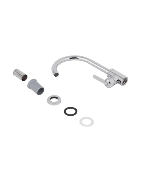 Смеситель для кухни Brinex Pure 015F BRIPUR015FCRM Chrome