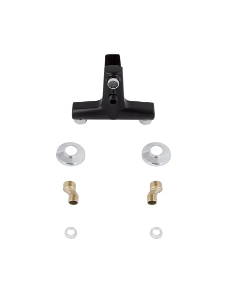 Змішувач для умивальника Brinex BRIN35B006N 35B 006N чорний, пластик