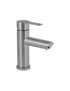 Смеситель для умывальника Brinex Pure 001F Nickel BRIPUR001FNKL