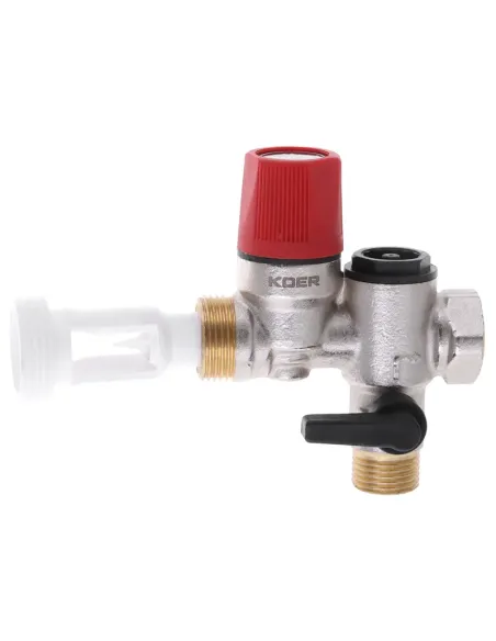 Группа безопасности бойлера Koer KR.106 - 1/2 дюйма, 7 бар