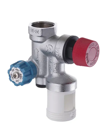 Группа безопасности бойлера Roho R2110-050 ВН 1/2х3/4 дюйма, 7 бар