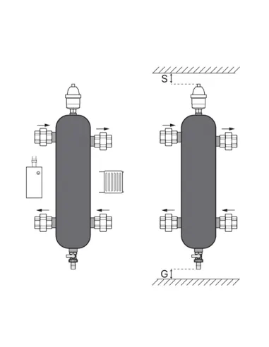Гідрострілка Koer KR.S1031 2/2 НР 1 дюйм