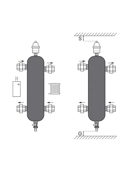 Гідрострілка Koer KR.S1032 4/2 НР 1 дюйм