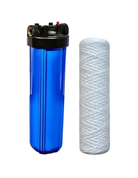 Фільтр-колба Koer KV-30-1 ВВ20 1 дюйм, картридж нитка для холодної води