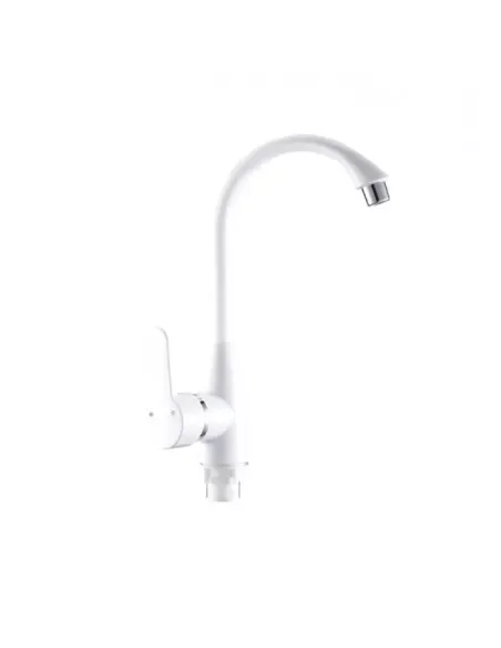 Смеситель для кухни SLAT SLT-C011W 1036013 белый, пластик