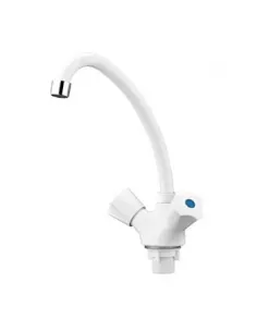 Смеситель для кухни SLAT SLT-E271W, двухвентильный