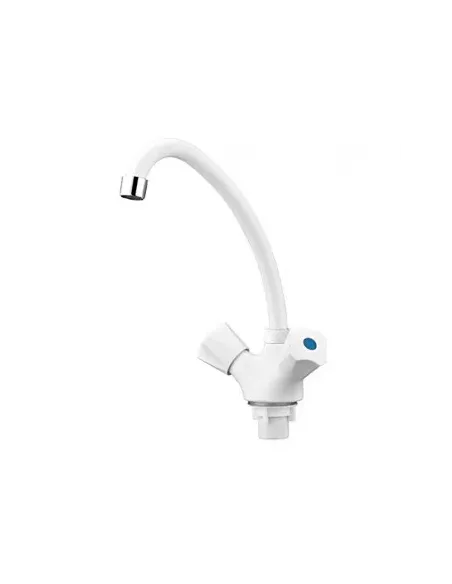 Смеситель для кухни SLAT SLT-E271W, двухвентильный