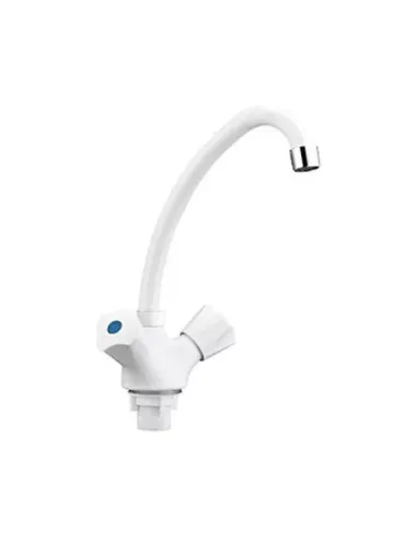 Смеситель для кухни SLAT SLT-E271W, двухвентильный