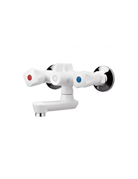 Змішувач для ванни SLAT SLT-E142W хром, пластик