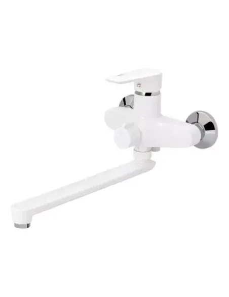 Змішувач для ванни SLAT RST7-01W білий, пластик