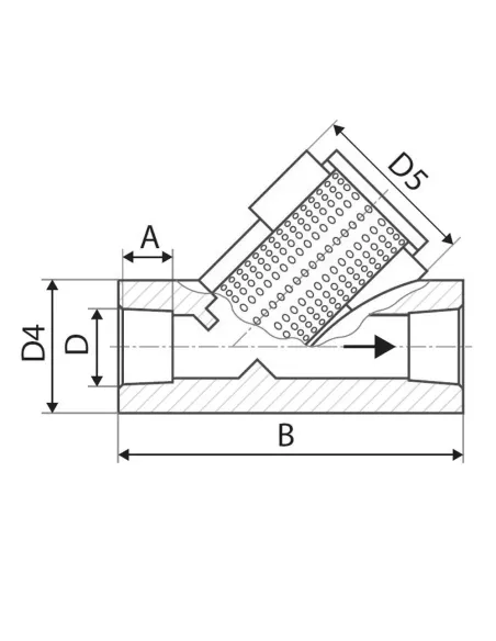 Фільтр грубого очищення ITAL PP-r 1003313 20 мм