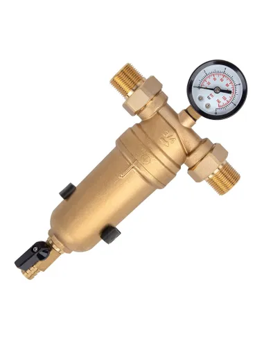 Самопромивний фільтр ITAL 1055579 3/4 дюйми з манометром