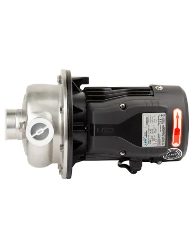 Відцентровий поверхневий насос Leo ABK50D 775531, 0.37 кВт, нержавіюча сталь