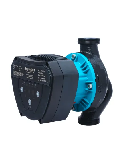 Циркуляционный насос Aquatica GPA25-8/180 IV 774075, 180 мм, энергосберегающий, с гайками