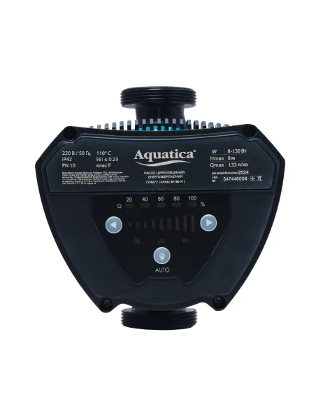 Циркуляційний насос Aquatica GPA32-8/180 IV 774077, 180 мм, енергозберігаючий, з гайками
