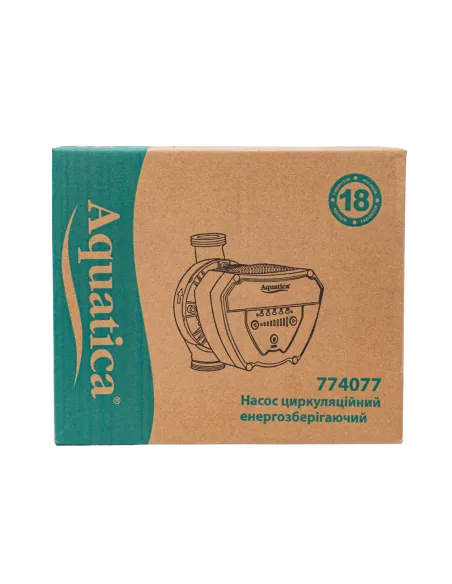 Циркуляционный насос Aquatica GPA32-8/180 IV 774077, 180 мм, энергосберегающий, с гайками