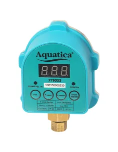 Электронное реле давления Aquatica 779533, 1.1 кВт с защитой от сухого хода