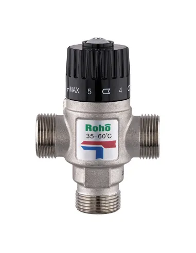 Клапан трехходовой Roho R1207-075 - 3/4 дюйма, термостатический