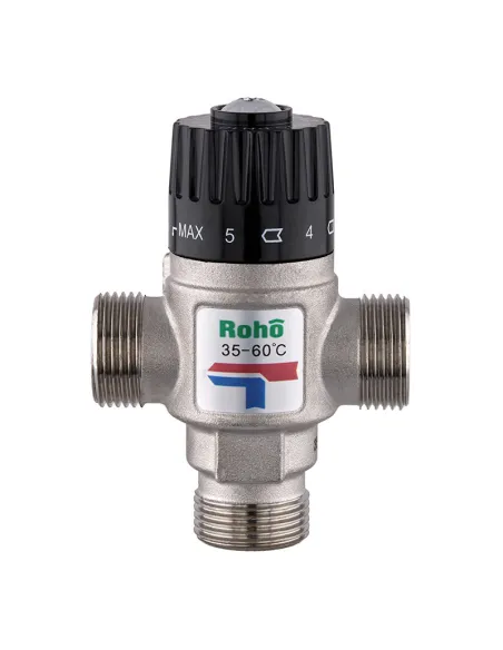 Клапан трехходовой Roho R1207-075 - 3/4 дюйма, термостатический