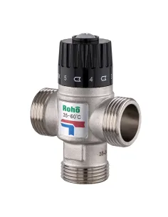 Клапан трехходовой Roho R1207-100 - 1 дюйм, термостатический