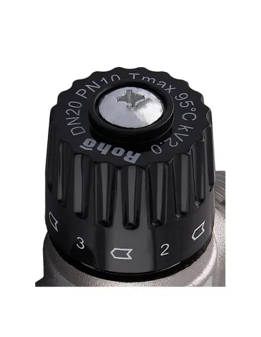 Клапан триходовий Roho R1208-075 - 3/4 дюйми, термостатичний.