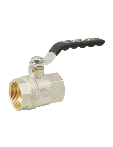 Кран шаровой прямой ITAL PN25 1046057 1 1/4 дюйма Кран шаровой прямой ITAL PN25 1046057 1 1/4 дюйма