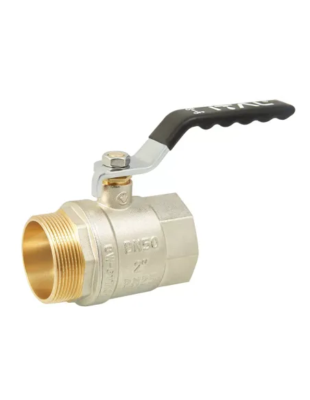 Кран кульовий прямий ITAL PN25 1046058 2 дюйми