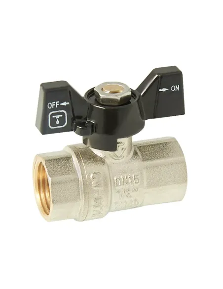 Кран кульовий прямий ITAL PN40 1046041 1/2 дюйми