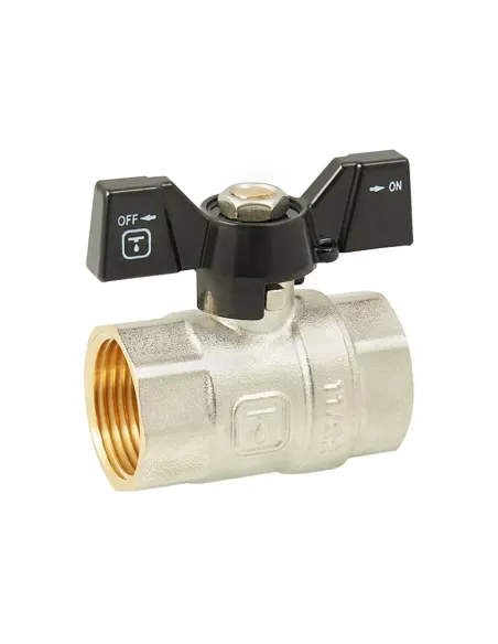 Кран шаровой прямой ITAL PN40 1046043 1 дюйм Кран шаровой прямой ITAL PN40 1046043 1 дюйм