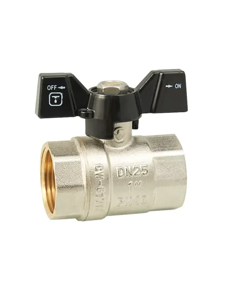 Кран шаровой прямой ITAL PN40 1046043 1 дюйм Кран шаровой прямой ITAL PN40 1046043 1 дюйм