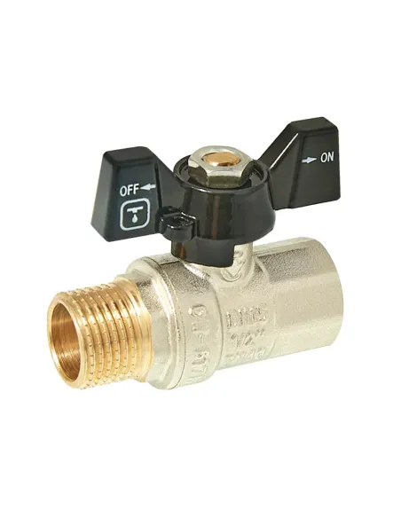 Кран кульовий прямий ITAL PN40 1046044 1/2 дюйма