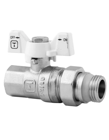 Кран шаровой с американкой ITAL 1055568 1/2 дюйма