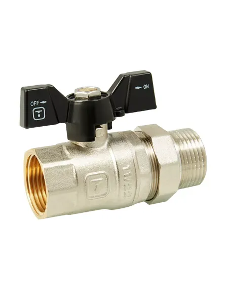 Кран кульовий з американкою ITAL PN40 1046062 1 дюйм