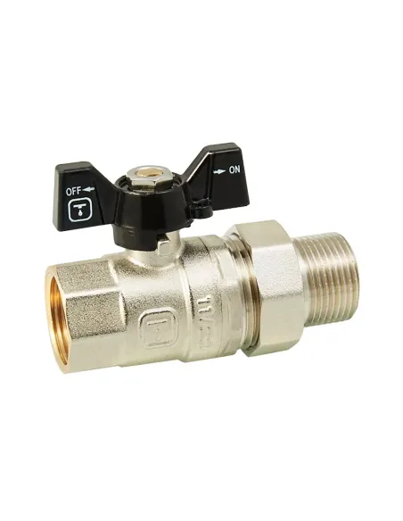 Кран шаровой с американкой ITAL PN40 1046062 3/4 дюйма