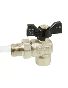 Кран шаровой с американкой ITAL PN40 1046063 1/2 дюйма, угловой