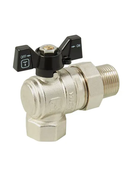 Кран шаровой с американкой ITAL PN40 1046064 3/4 дюйма, угловой