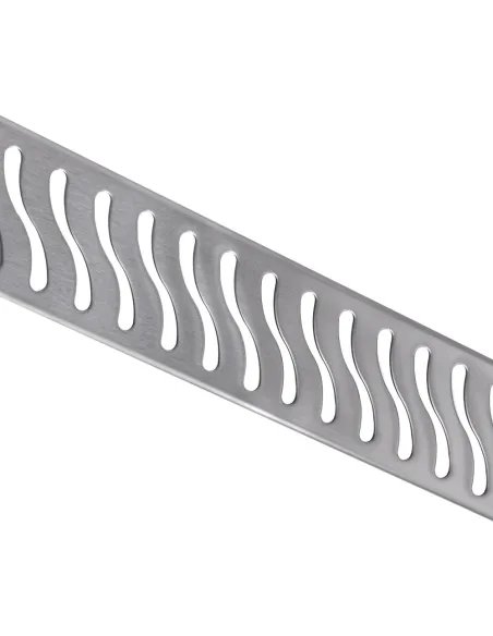 Душевой линейный трап ITAL IT02-FT09/700 Brushed nickel, комбинированный затвор