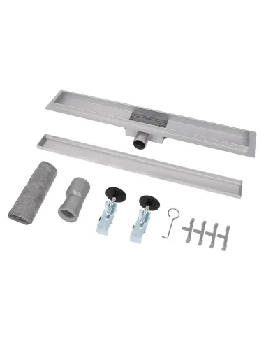 Душевой линейный трап ITAL IT02-FT29/700 комбинированный затвор, под плитку