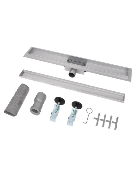 Душевой линейный трап ITAL IT02-FT29/700 комбинированный затвор, под плитку