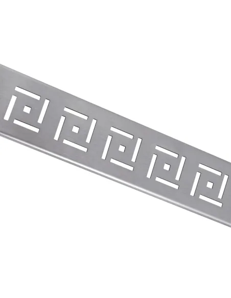 Душевой линейный трап ITAL IT03-FT19/700 Brushed nickel, комбинированный затвор