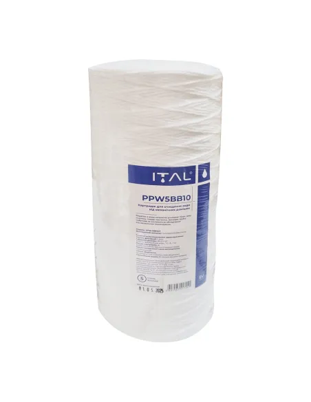 Полипропиленовый картридж ITAL PPW5BB10IT 4,5х10 дюймов, 5 микрон
