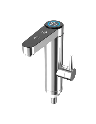 Змішувач для кухні Wezer SDS-H9TC, з підігрівом води, нержавіюча сталь.