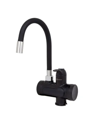 Змішувач для кухні Wezer SDR-G15T-Black, з підігрівом води