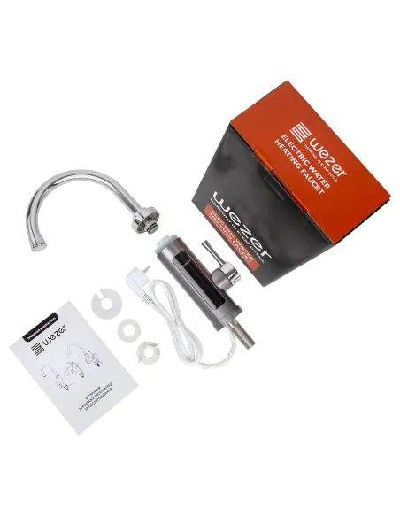 Змішувач для кухні Wezer SDR-A16T, з підігрівом води