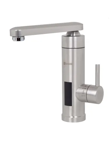 Змішувач для кухні Wezer SDS-H12T, з підігрівом води, нержавіюча сталь.