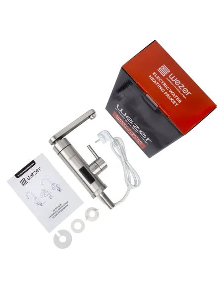 Змішувач для кухні Wezer SDS-H12T, з підігрівом води, нержавіюча сталь. Змішувач для кухні Wezer SDS-H12T, з підігрівом води, нержавіюча сталь.