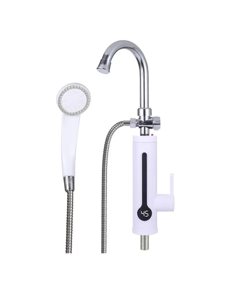 Змішувач для кухні Wezer SDR-B8TR, з підігрівом води, з душовим набором