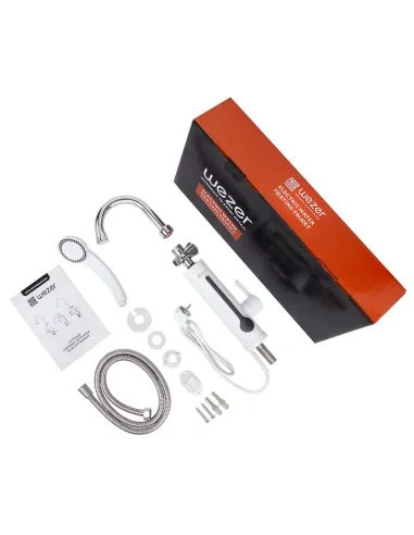 Змішувач для кухні Wezer SDR-B8TR, з підігрівом води, з душовим набором